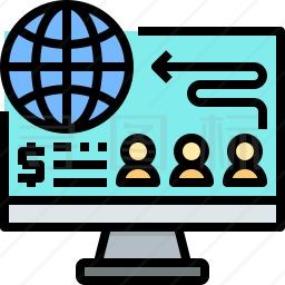 >样式相关通信图标标签:商业和金融搜索引擎优化与网页电子产品经济