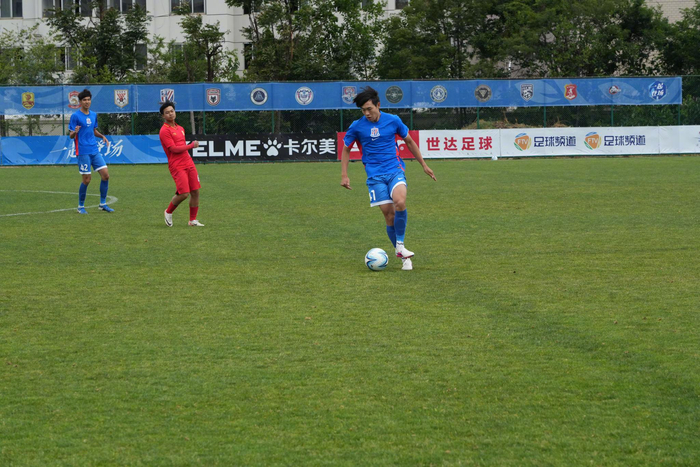 申花青训火力全开7-2大胜湖北青年星
